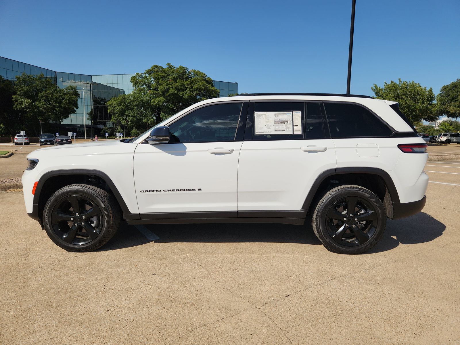 New 2026 Bright White Jeep LIMITED 4X4 image 3