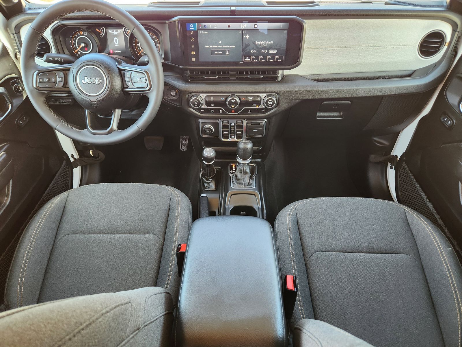 Used 2025 Bright White Jeep Sport image 33