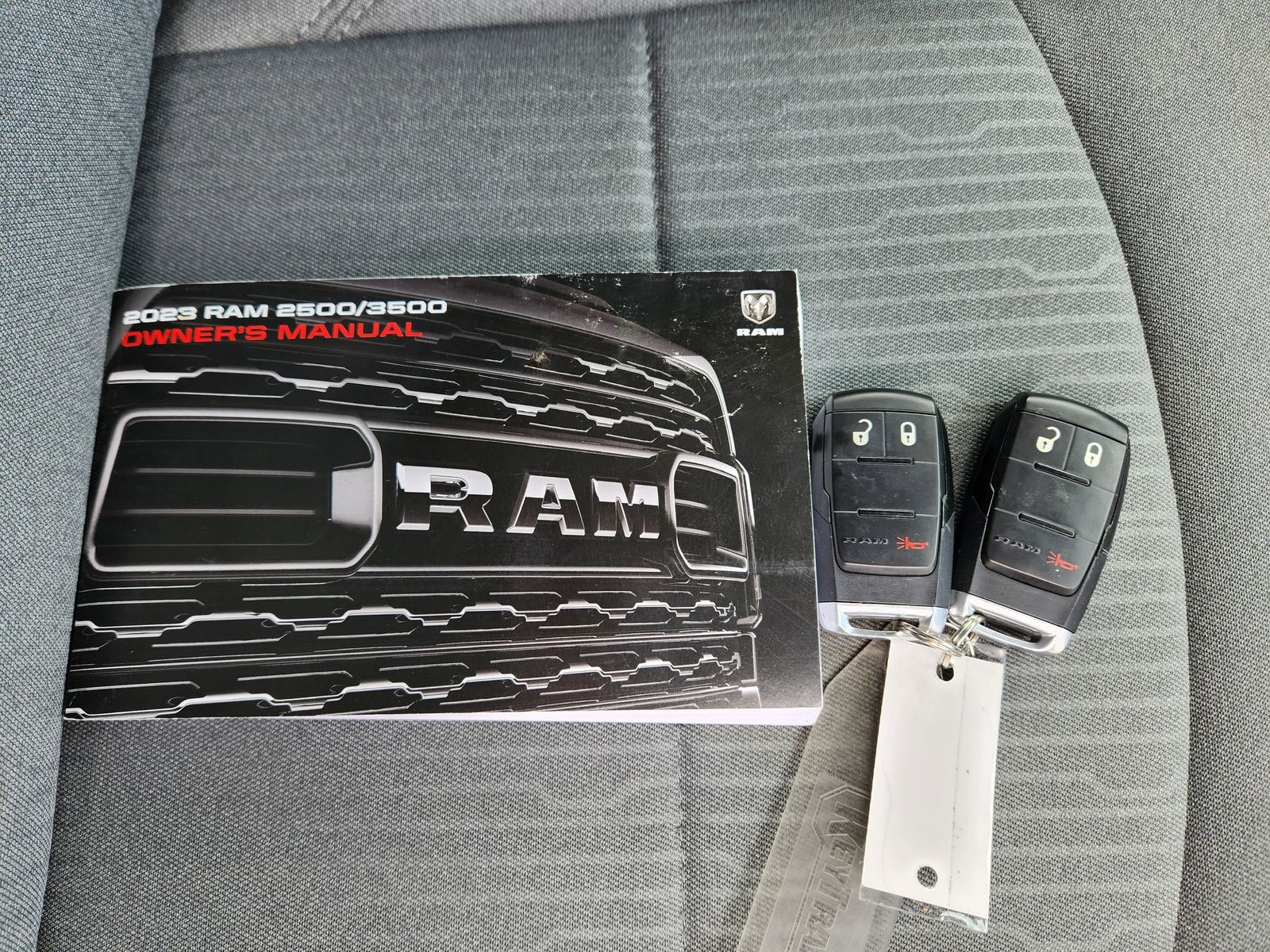 Used 2023 Bright White Ram Big Horn image 45