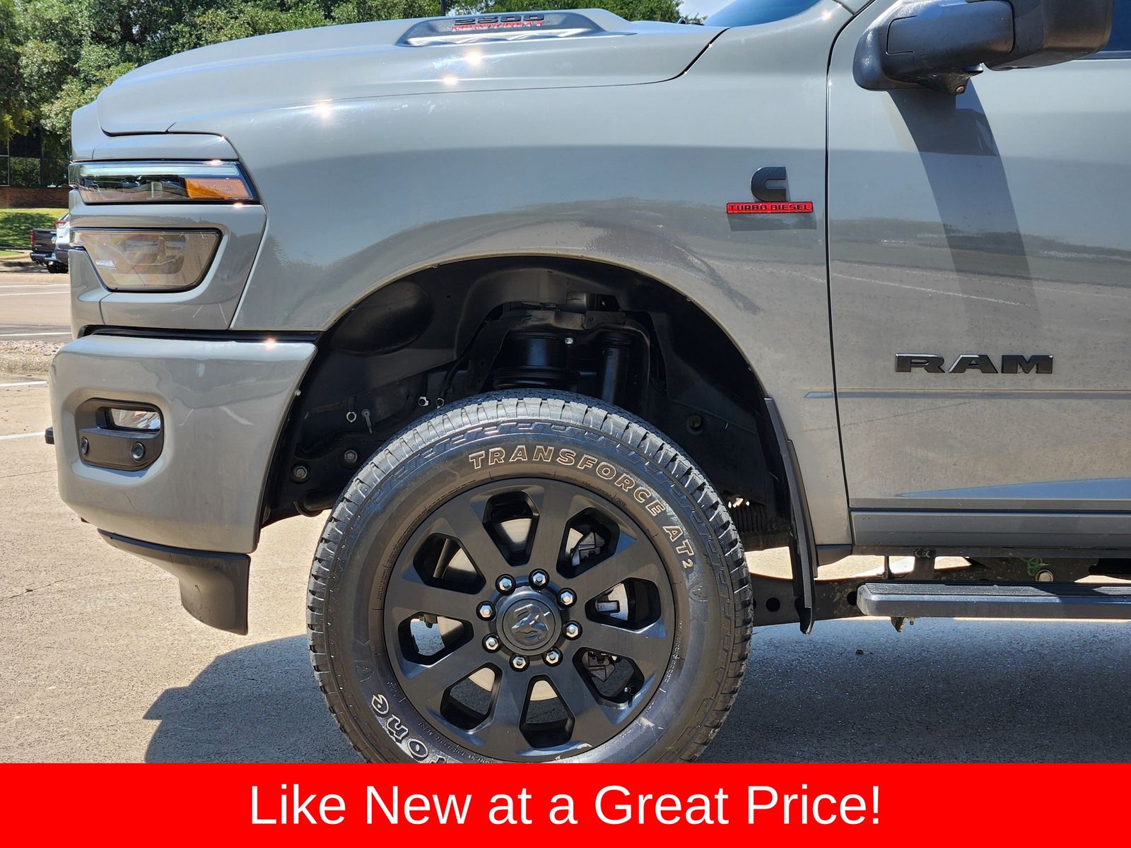 Used 2026 Ceramic Gray Clearcoat Ram Laramie image 8