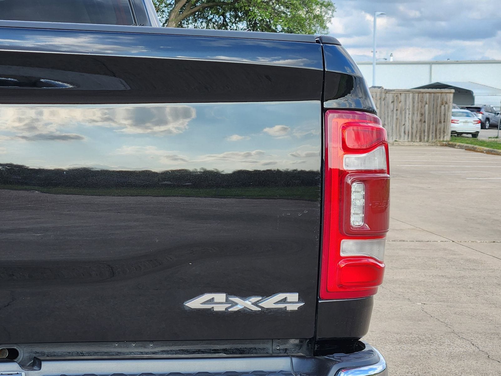 Used 2022 Diamond Black Crystal Pearlcoat Ram Longhorn image 16