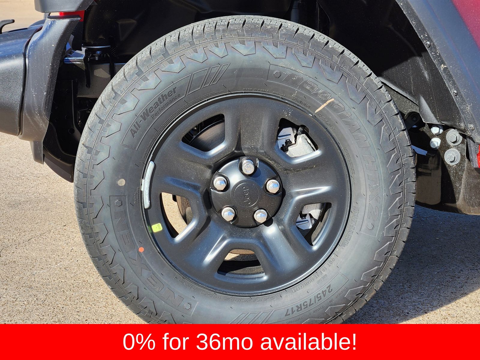 New 2026 Firecracker Red Jeep 4-DOOR SPORT image 10