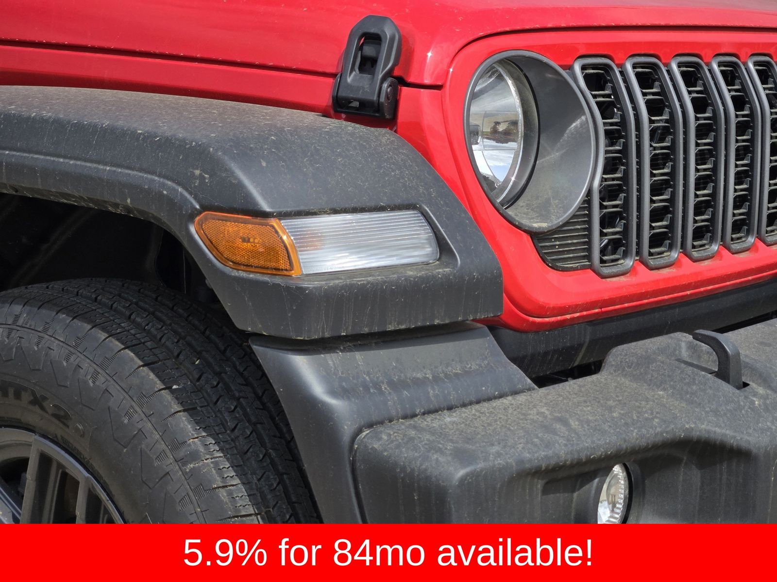 New 2026 Firecracker Red Jeep 2-DOOR SPORT image 8