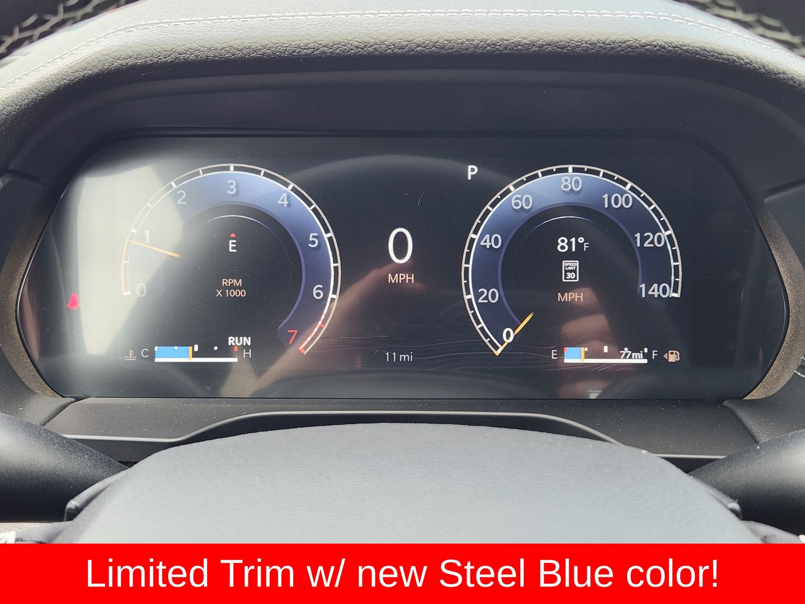 New 2026 Steel Blue Jeep L LIMITED 4X4 image 24