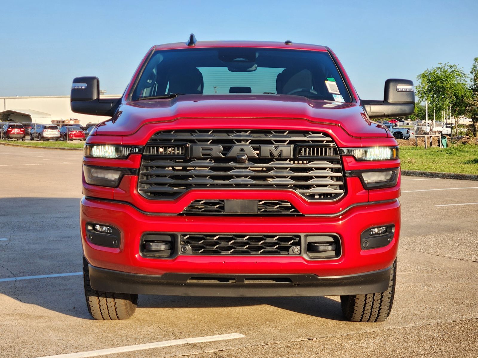 New 2026 Molten Red Pearlcoat Ram LONE STAR CREW CAB 4X4 6