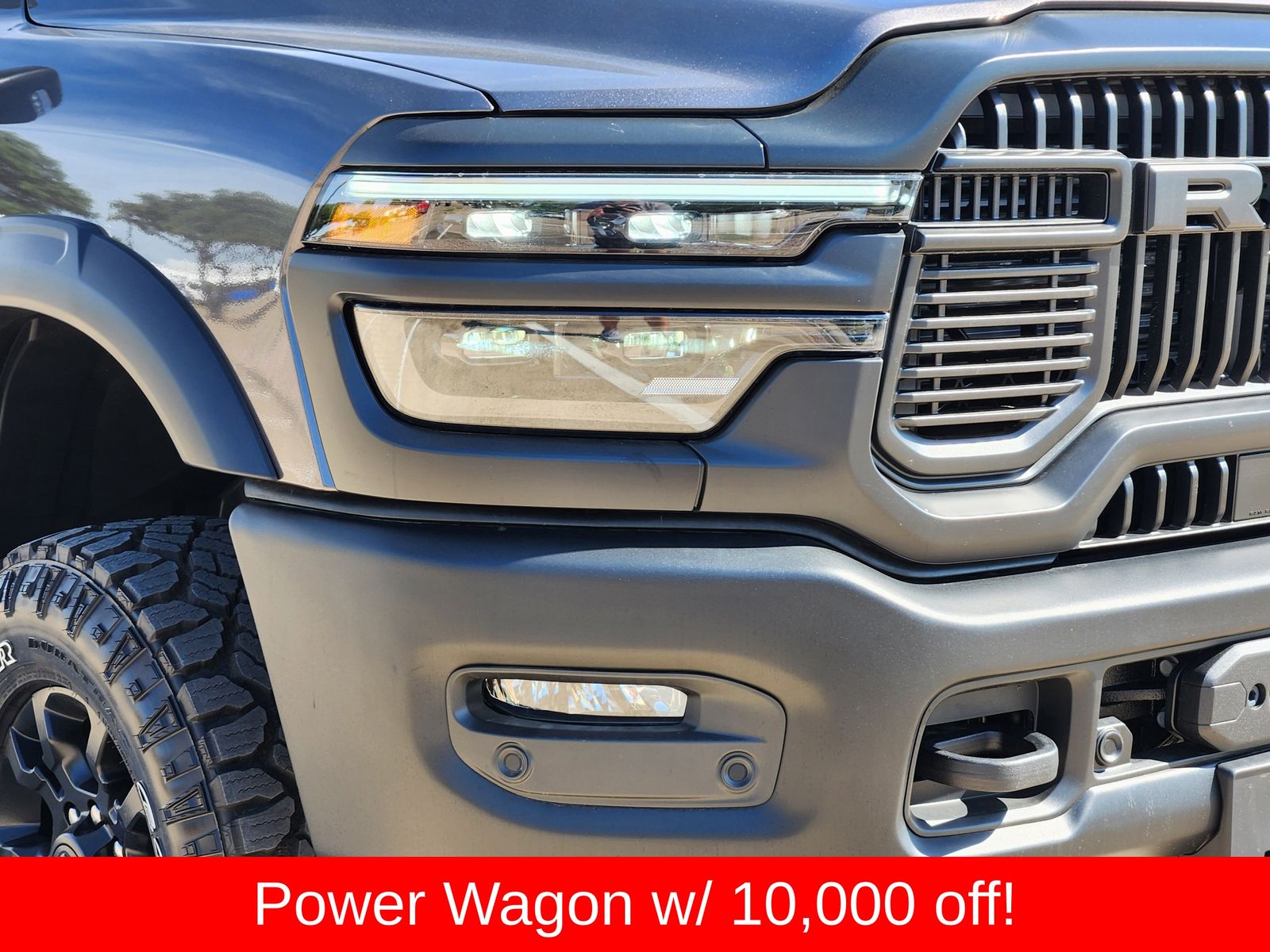 New 2026 Granite Crystal Ram POWER WAGON CREW CAB 4X4 6