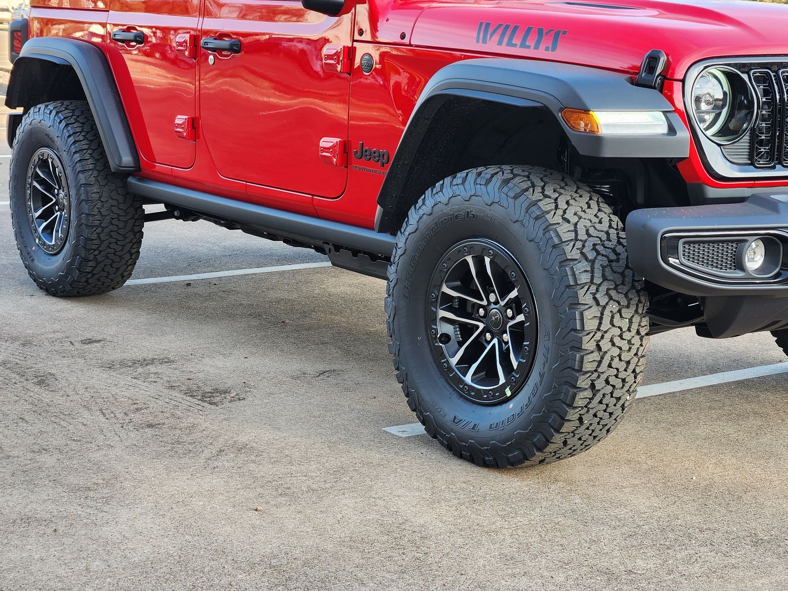 New 2026 Firecracker Red Jeep 4-DOOR WILLYS image 11