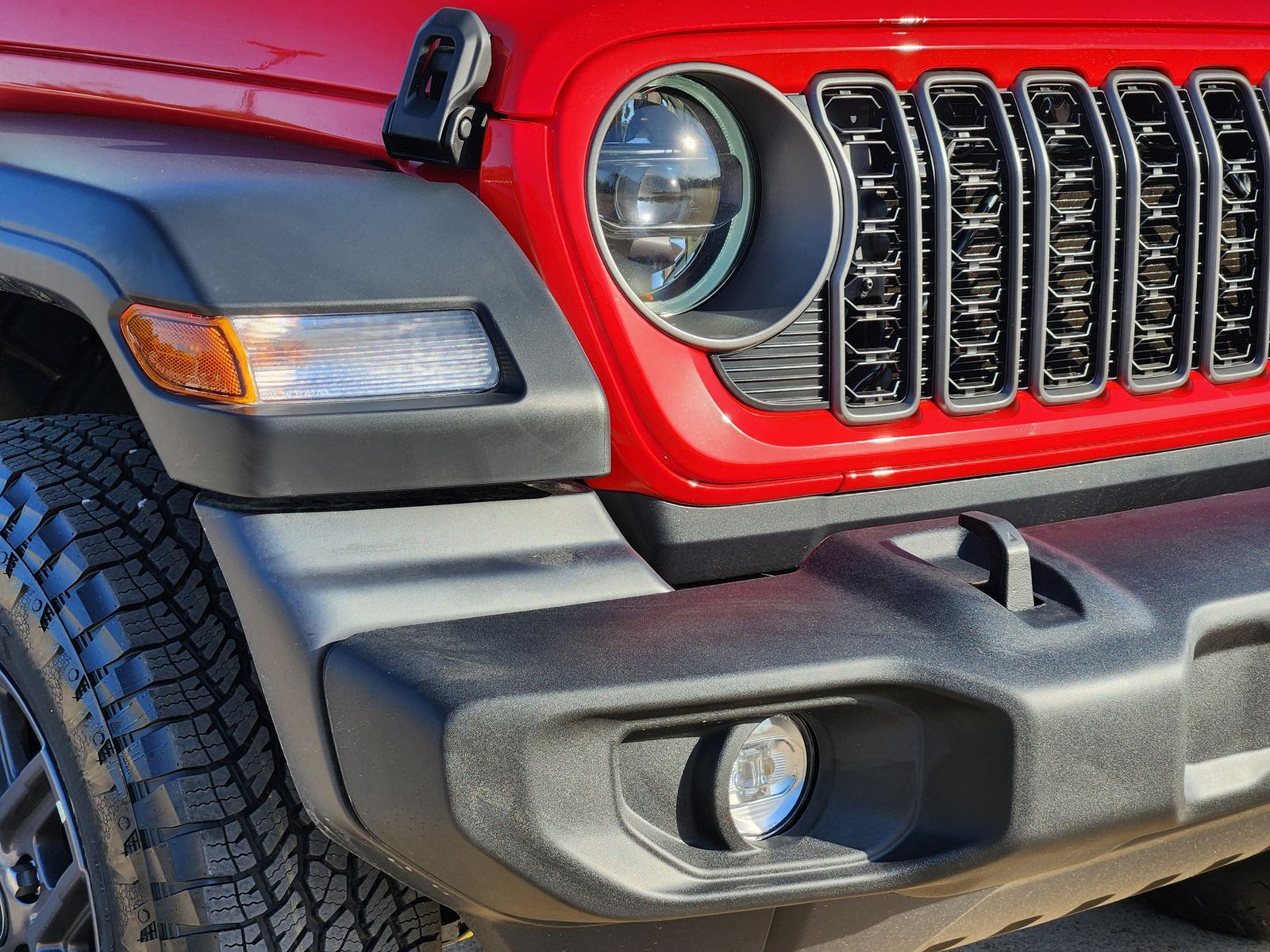 New 2026 Firecracker Red Jeep 4-DOOR SPORT S image 9