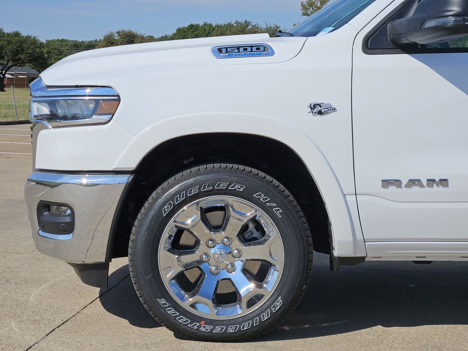 New 2026 Bright White Ram LONE STAR CREW CAB 4X4 5