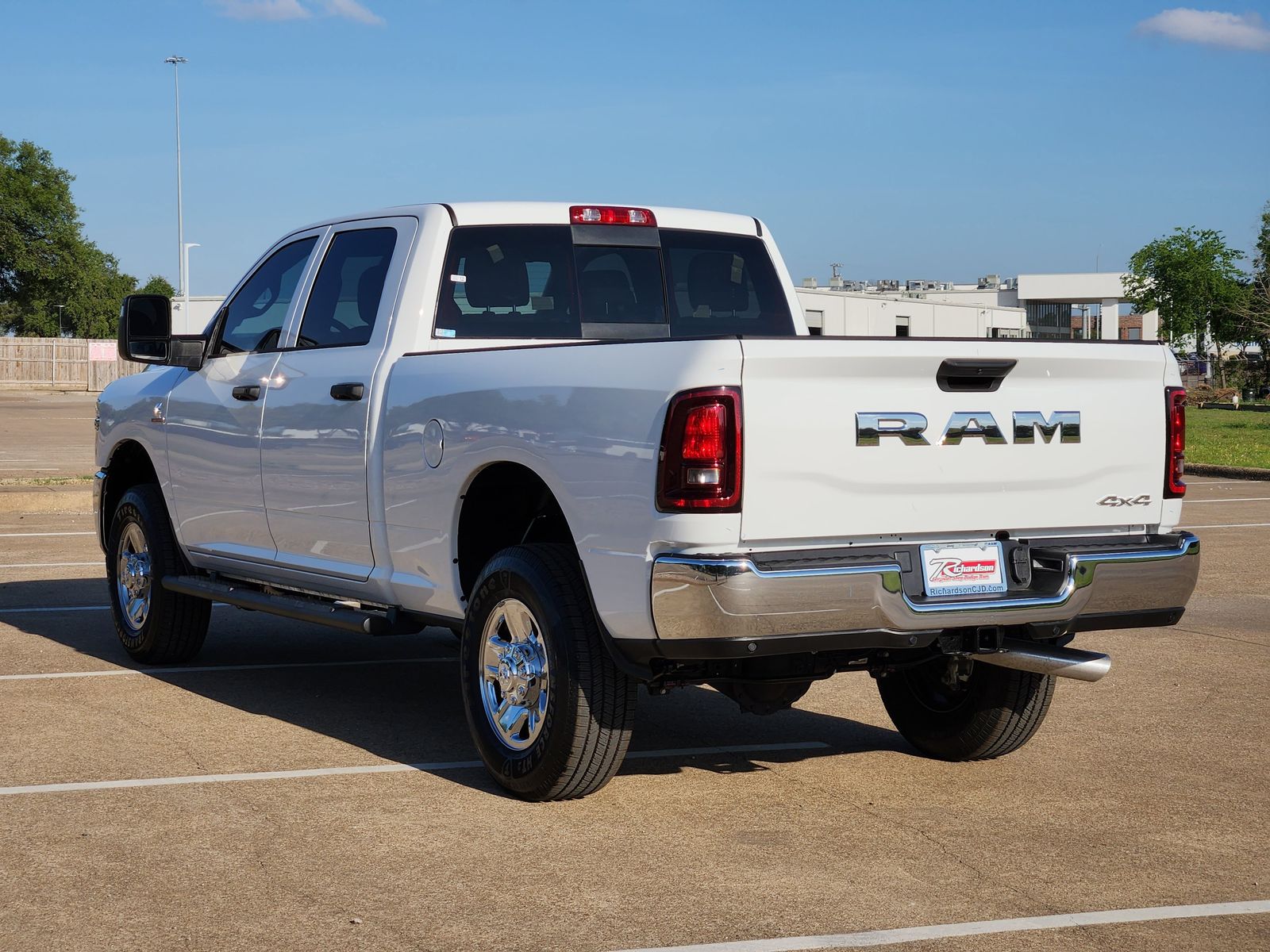 New 2026 Bright White Ram TRADESMAN CREW CAB 4X4 6
