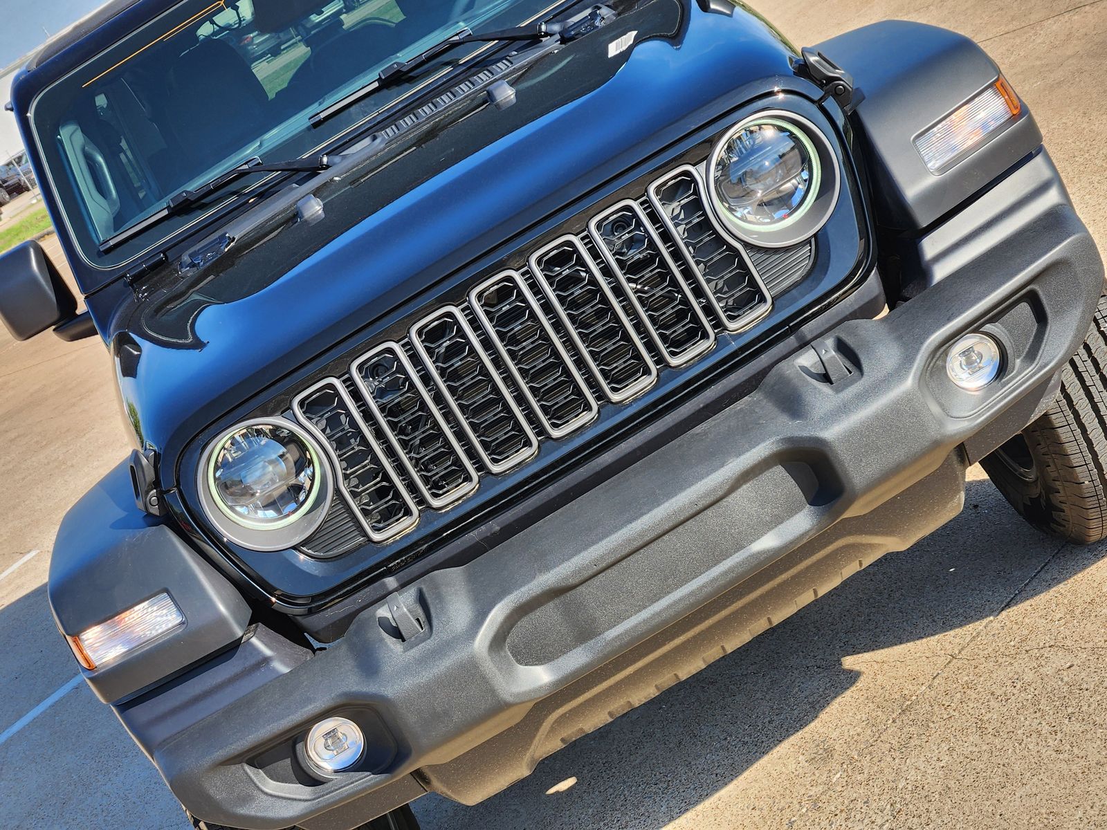 New 2026 Black Jeep 4-DOOR SPORT S image 14