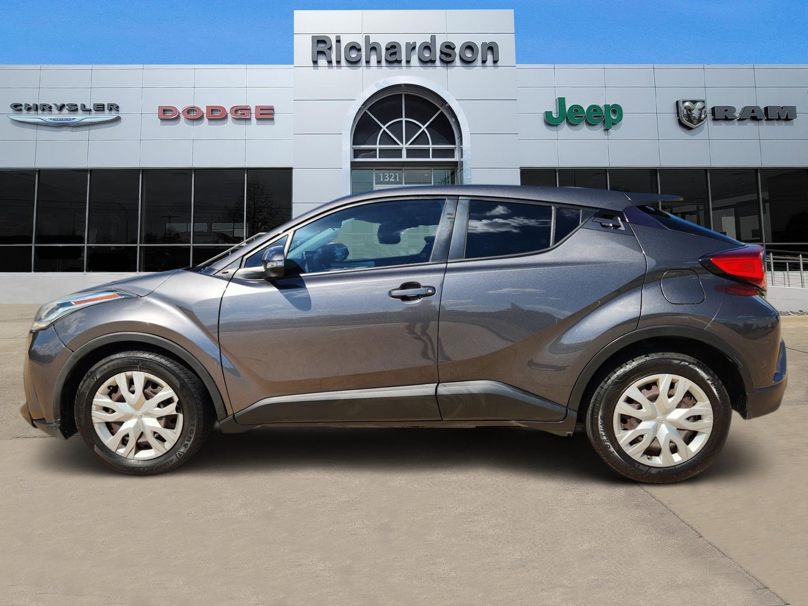 Used 2021 Magnetic Gray Toyota LE image 3