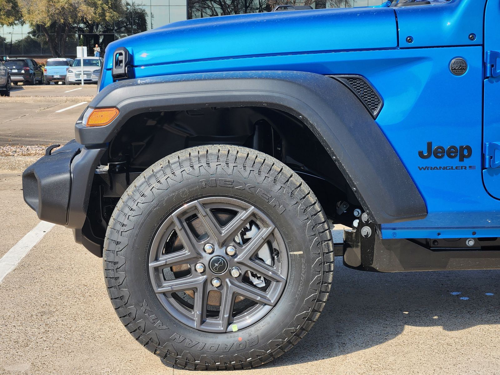 New 2026 Hydro Blue Pearlcoat Jeep 4-DOOR SPORT S image 8
