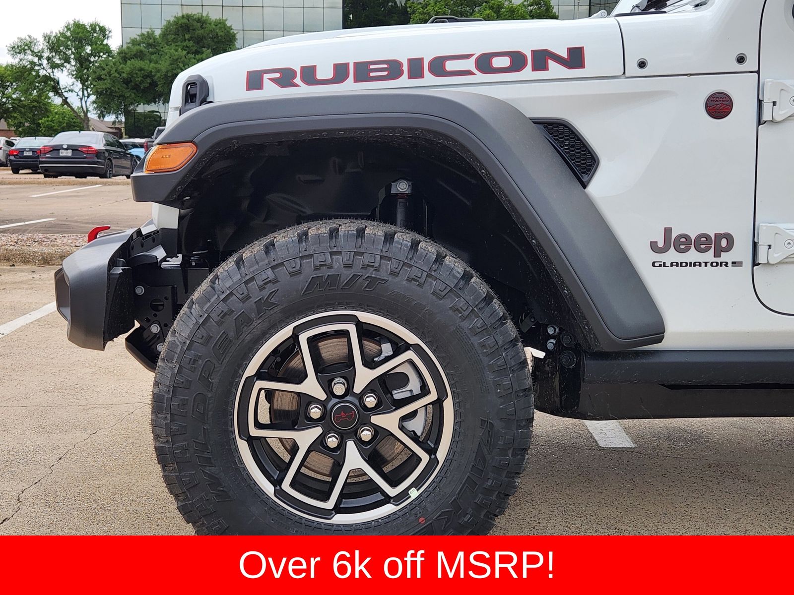 New 2026 Bright White Jeep RUBICON 4X4 image 8