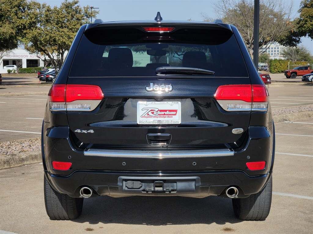 Used 2018 Jeep Grand Cherokee Overland 4x4 SUV