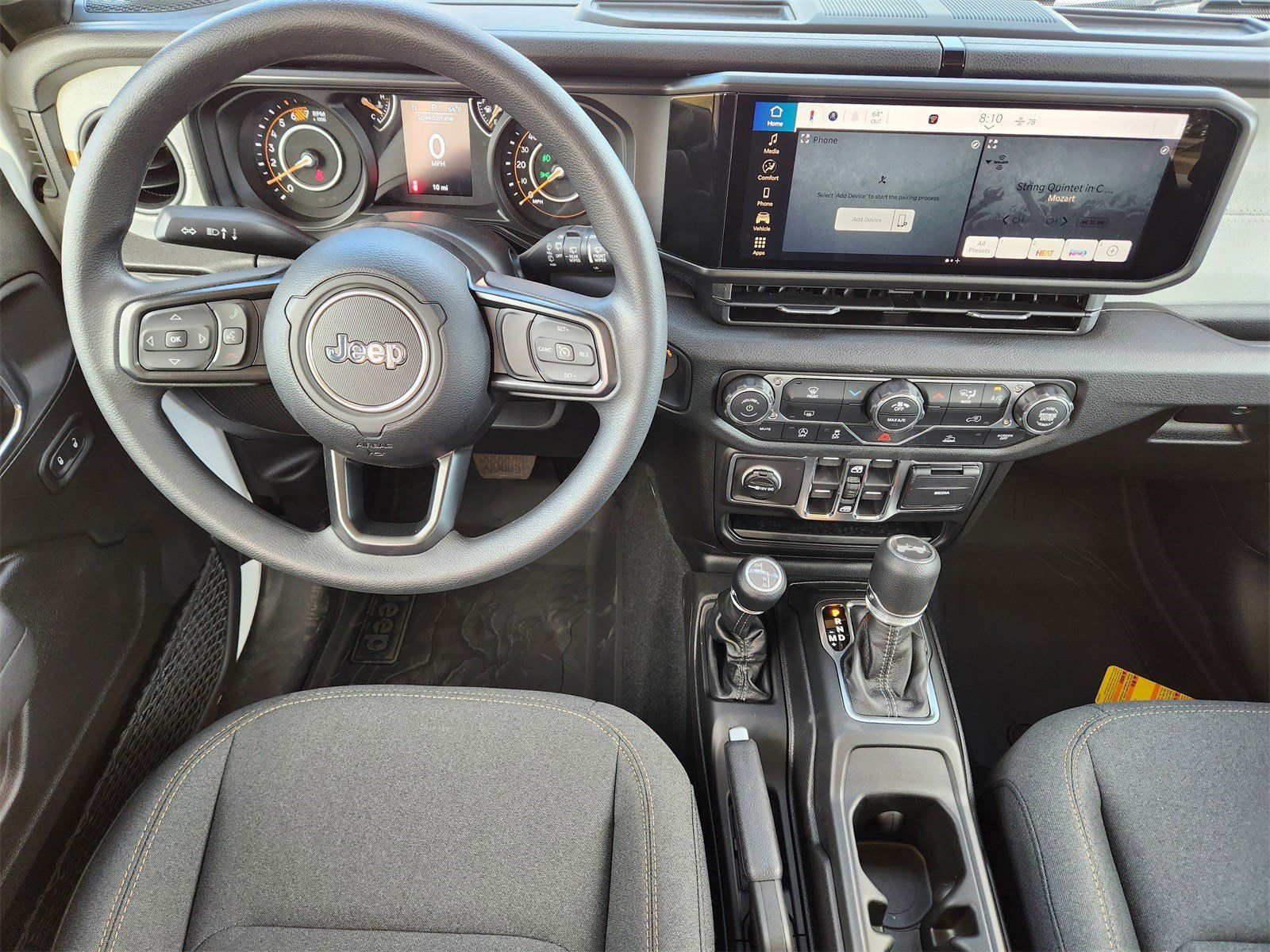 New 2026 Bright White Jeep 4-DOOR SPORT image 28