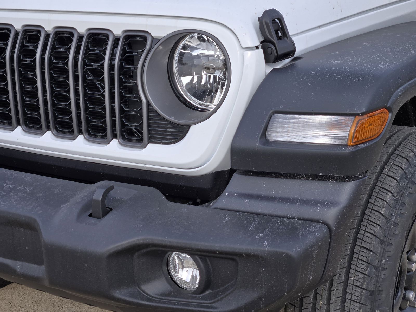 New 2026 Bright White Jeep 2-DOOR SPORT image 8