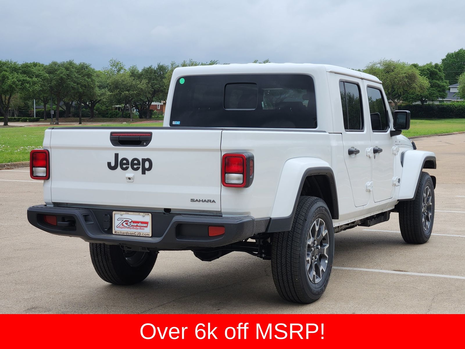 New 2026 Bright White Jeep SAHARA 4X4 image 6