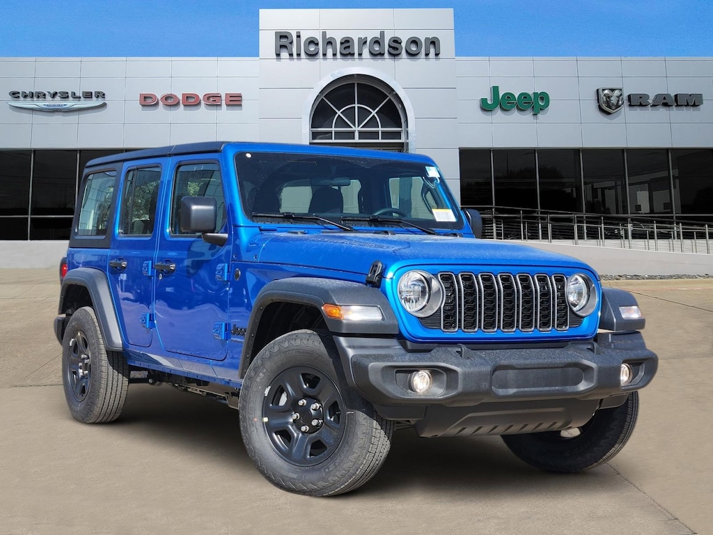 New 2026 Jeep Wrangler 4-DOOR SPORT Sport Utility