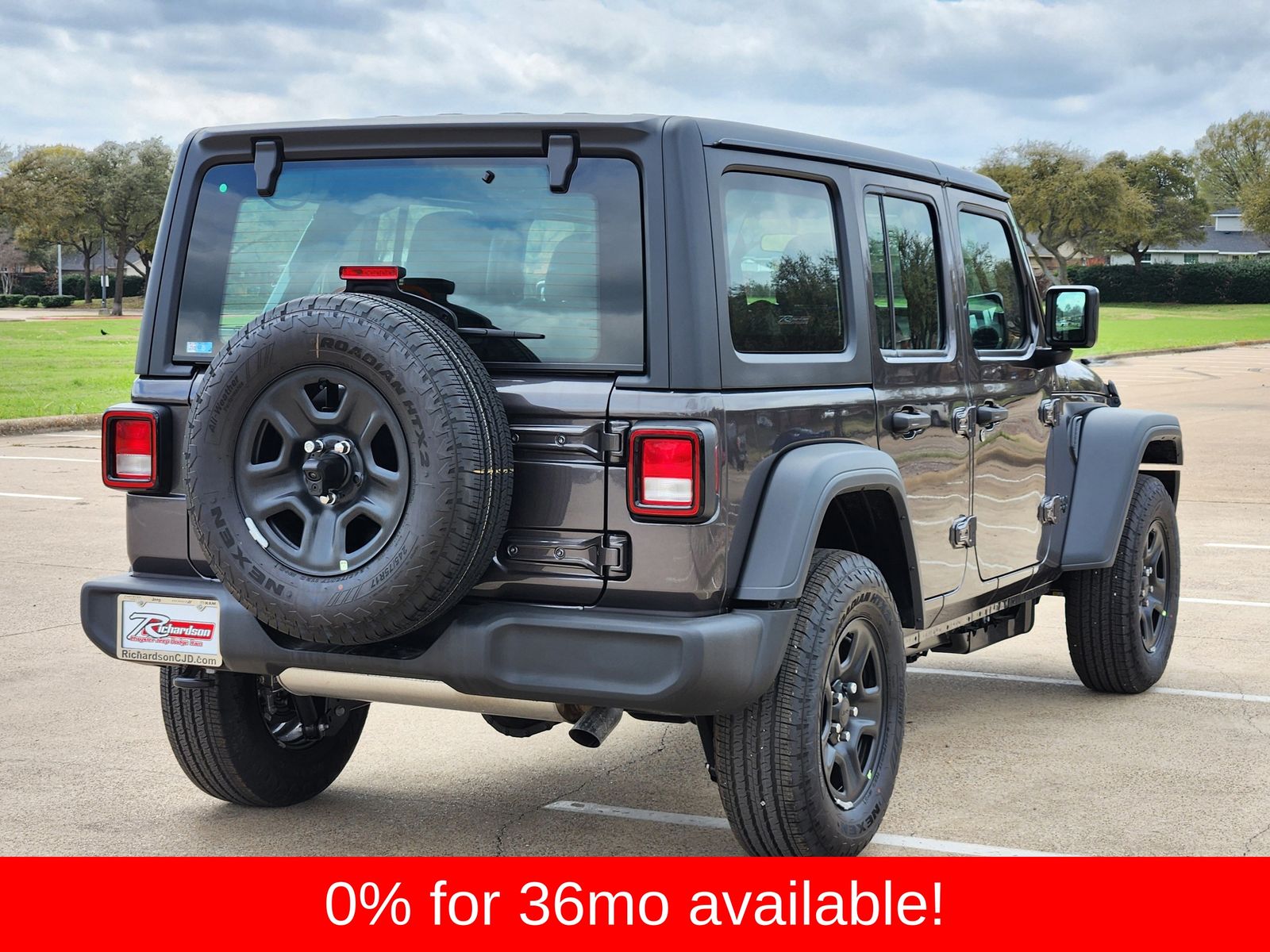 New 2026 Granite Crystal Jeep 4-DOOR SPORT image 6