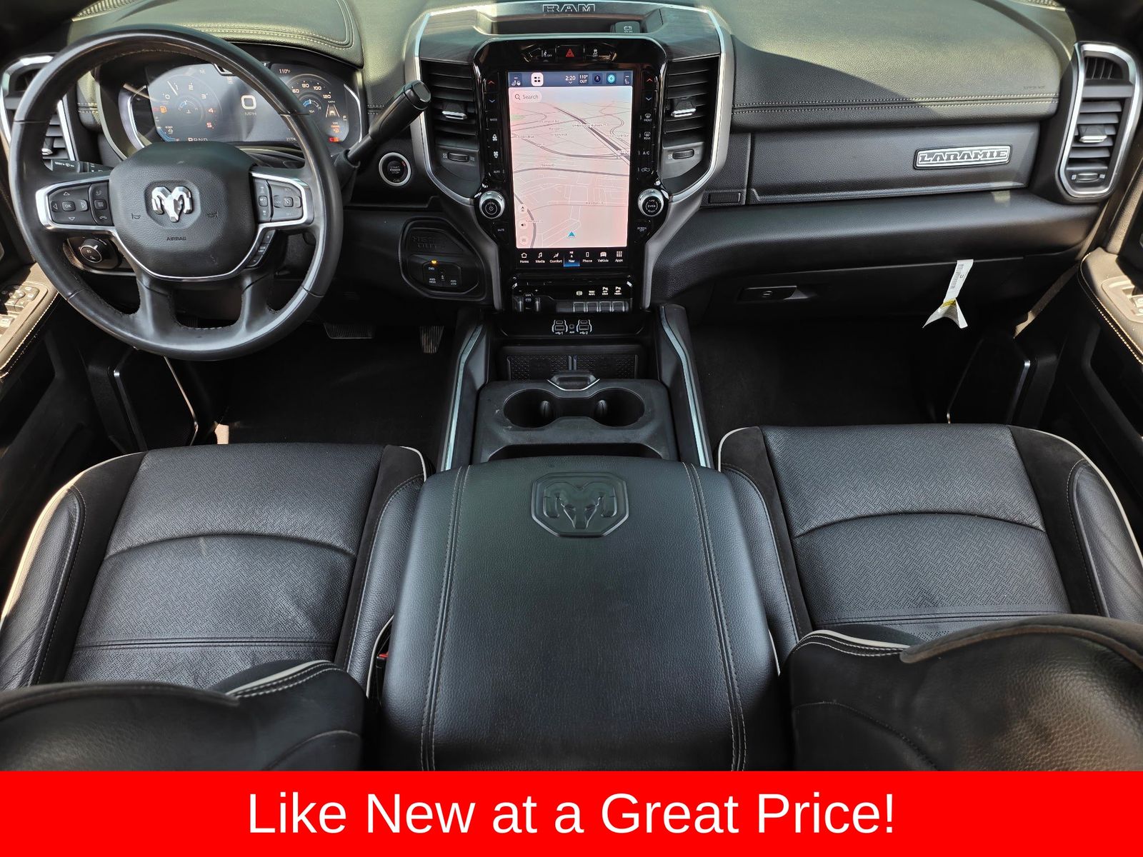 Used 2026 Ceramic Gray Clearcoat Ram Laramie image 36