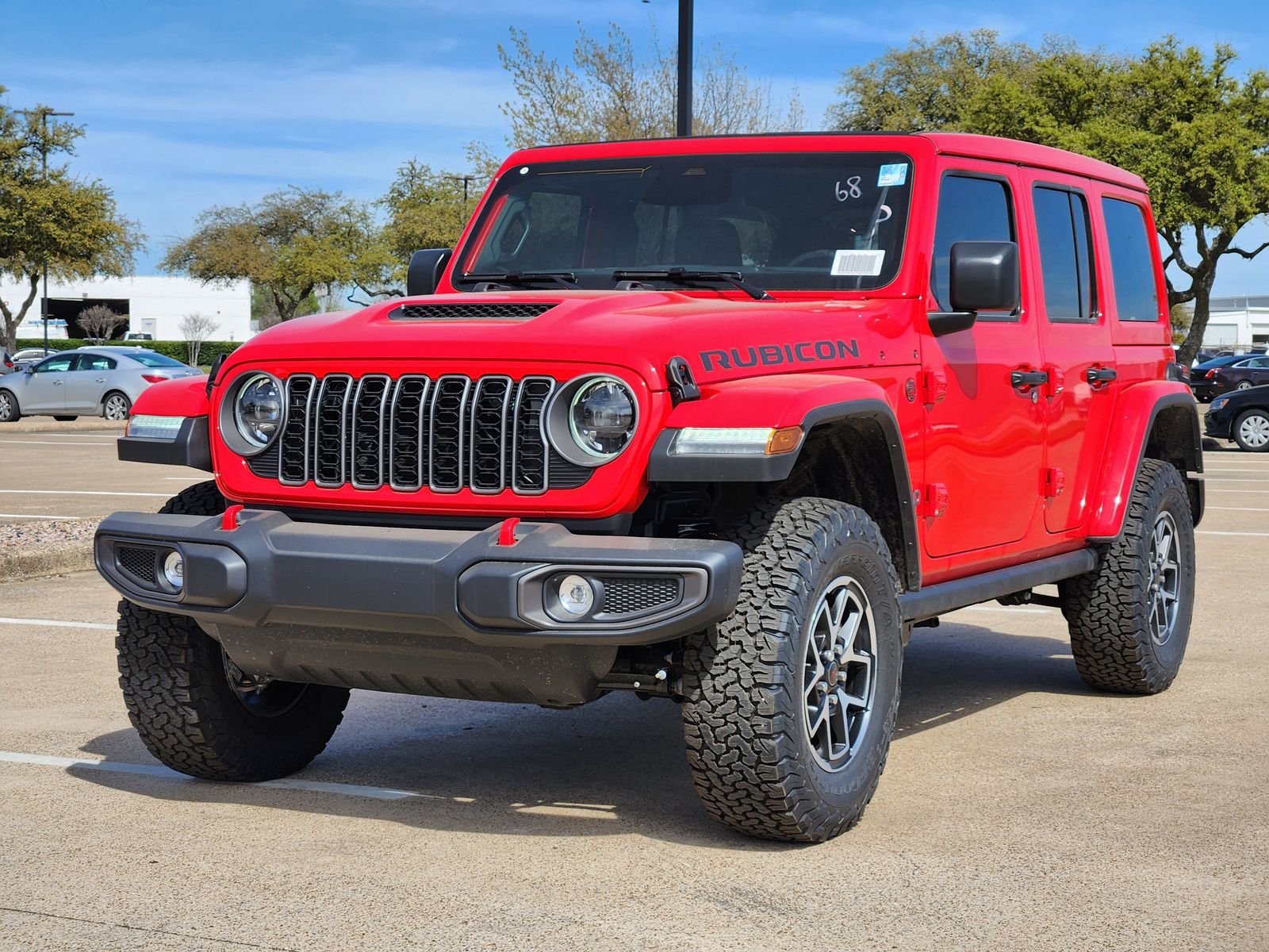 New 2026 Firecracker Red Jeep 4-DOOR RUBICON image 2