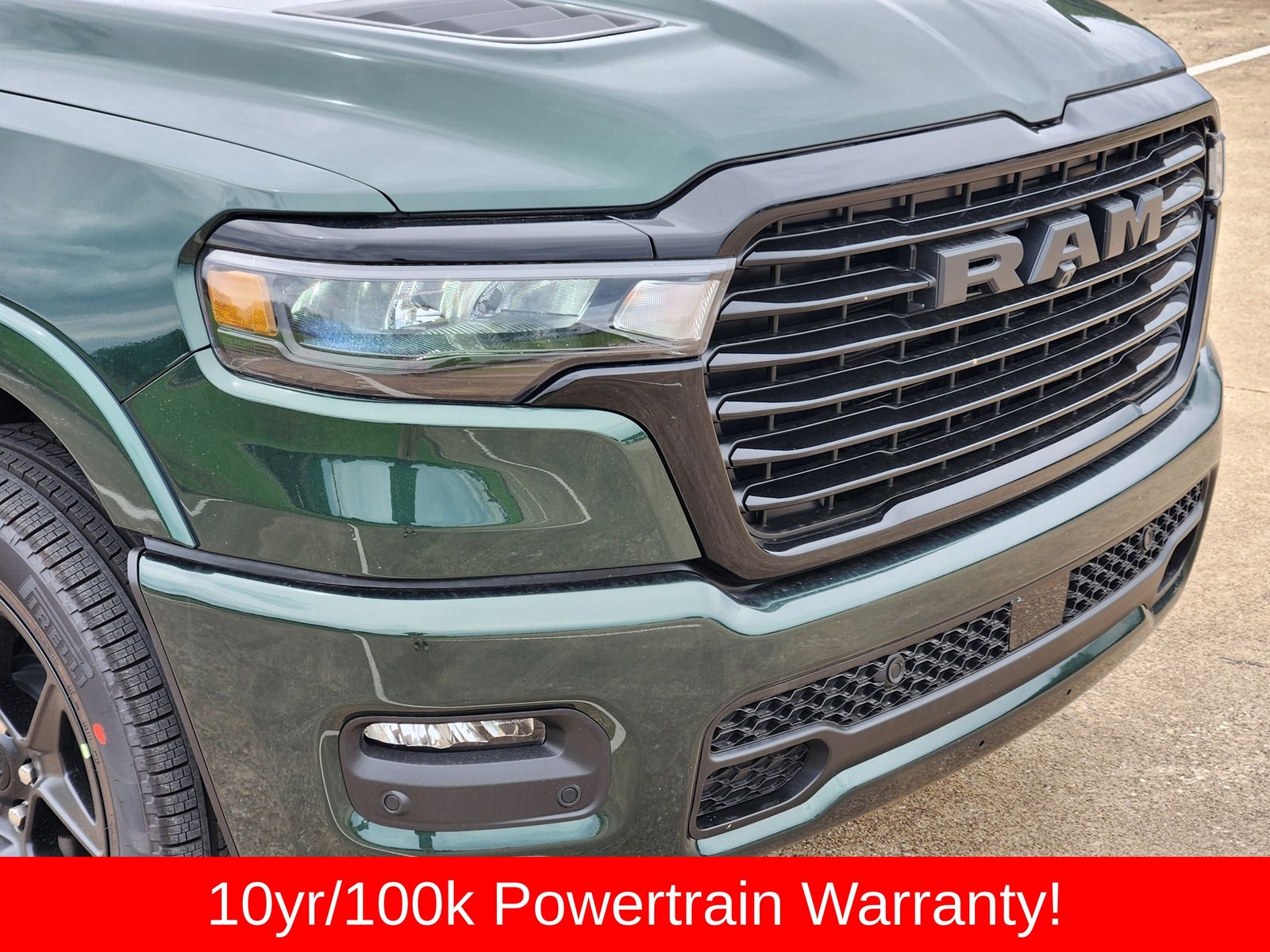 New 2026 Serrano Green Ram LARAMIE CREW CAB 4X4 5
