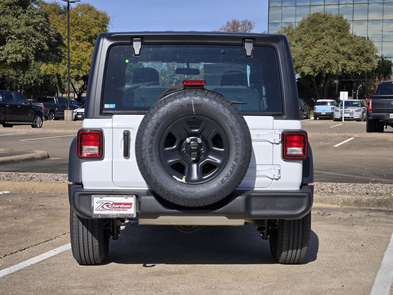 New 2026 Bright White Jeep 2-DOOR SPORT image 5