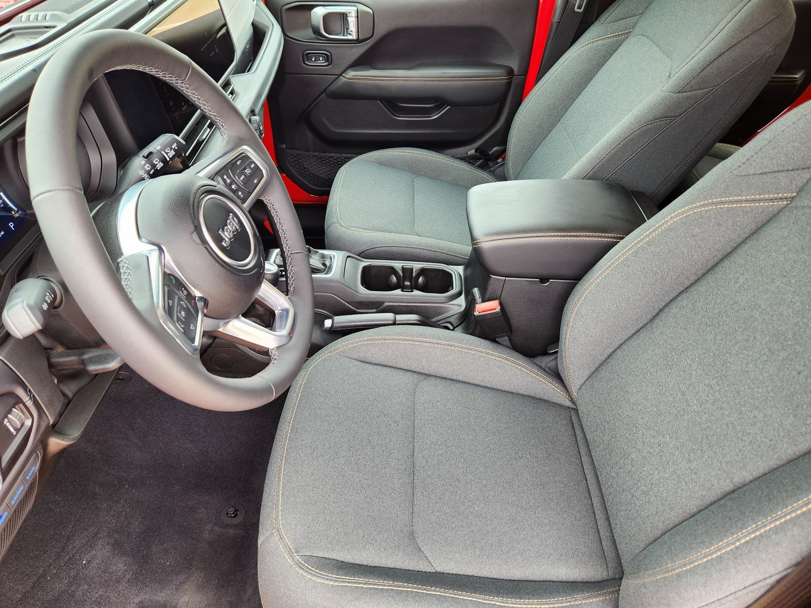 Certified Used 2025 Firecracker Red Jeep Sahara image 22