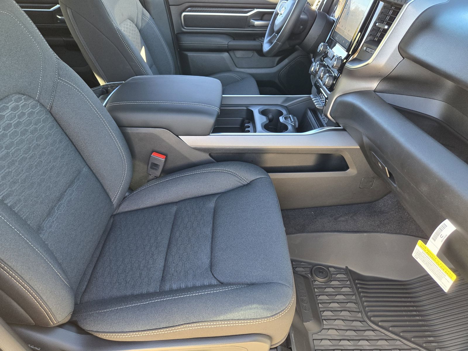 New 2026 Bright White Ram LONE STAR CREW CAB 4X4 5