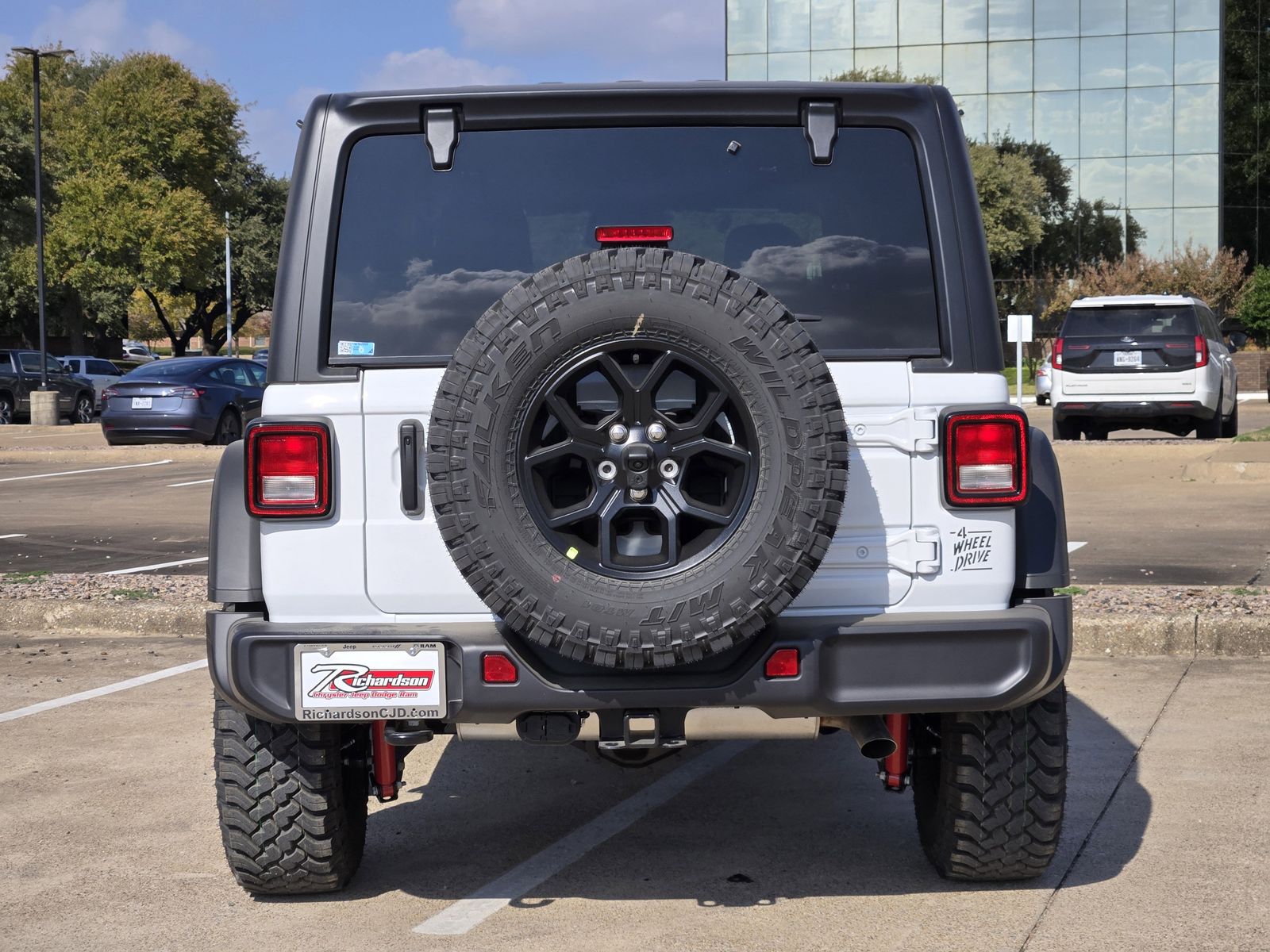 New 2026 Bright White Jeep 4-DOOR WILLYS image 5
