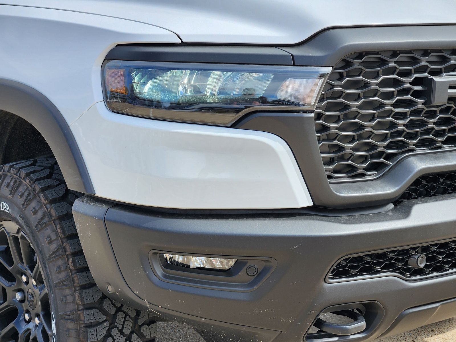 New 2026 Bright White Ram REBEL CREW CAB 4X4 5