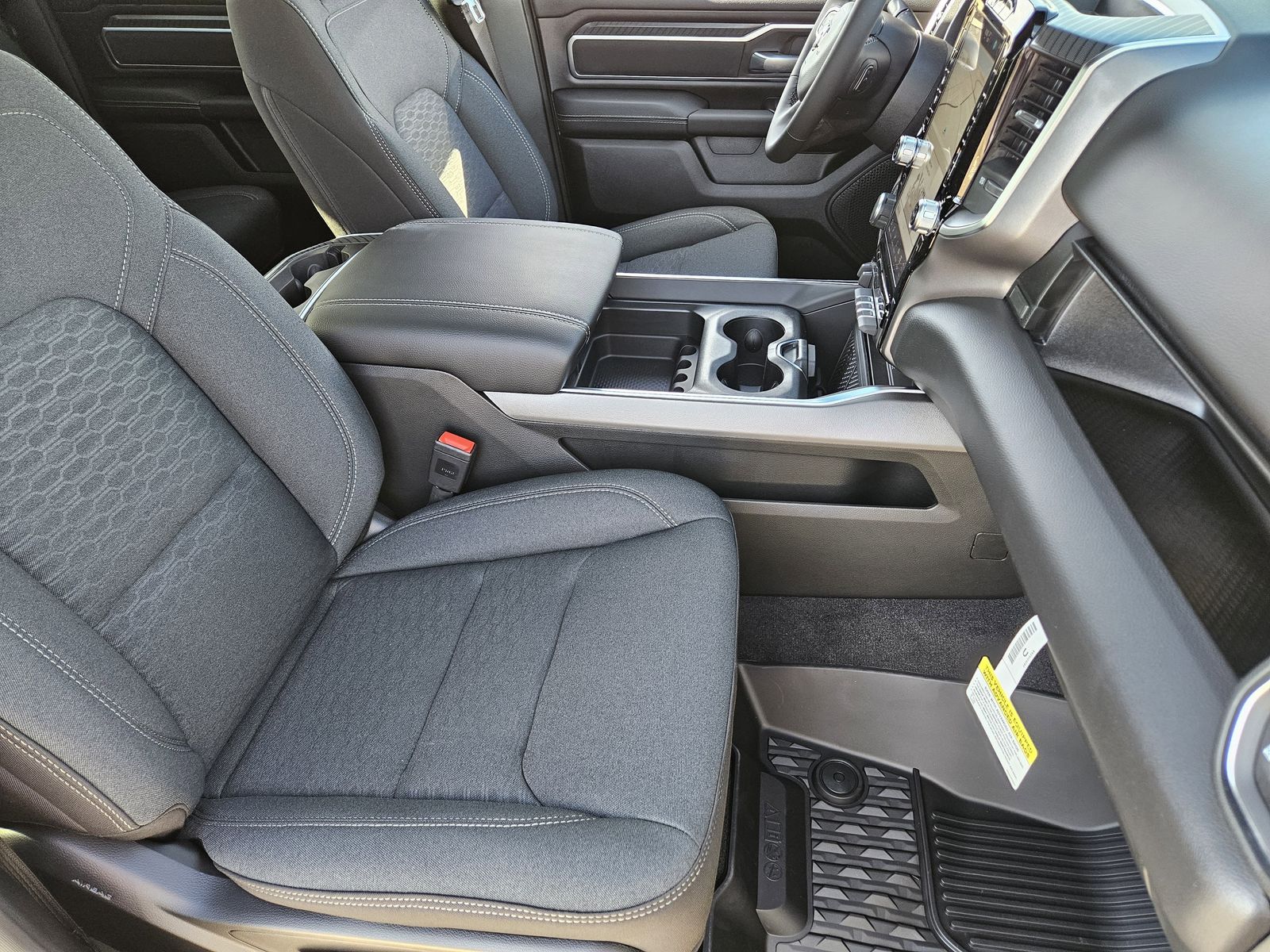 New 2026 Bright White Ram LONE STAR CREW CAB 4X4 5