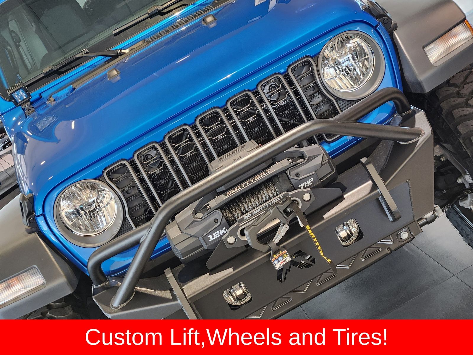 New 2026 Hydro Blue Pearlcoat Jeep 4-DOOR SPORT image 14