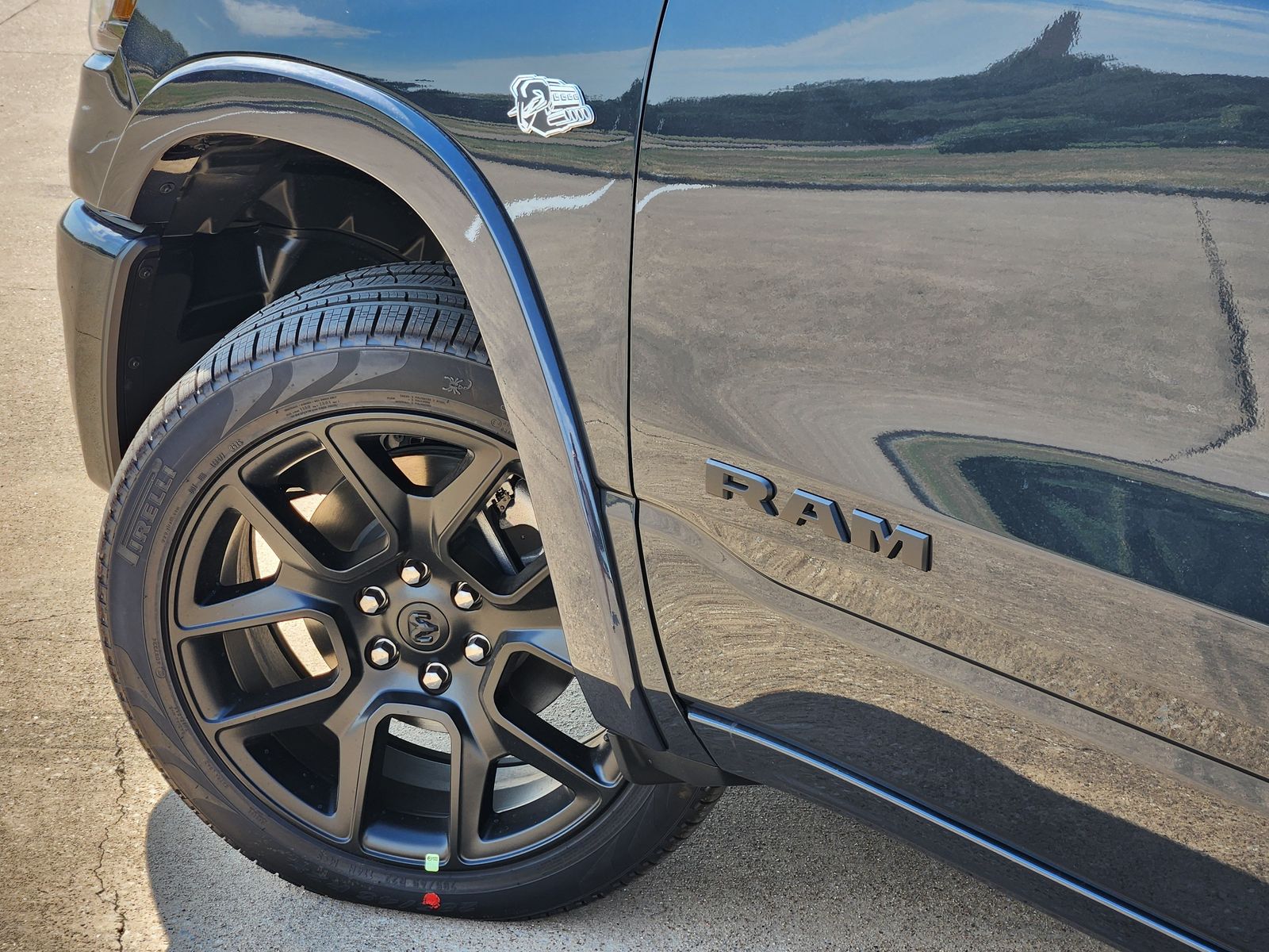New 2026 Forged Blue Ram LARAMIE CREW CAB 4X4 5