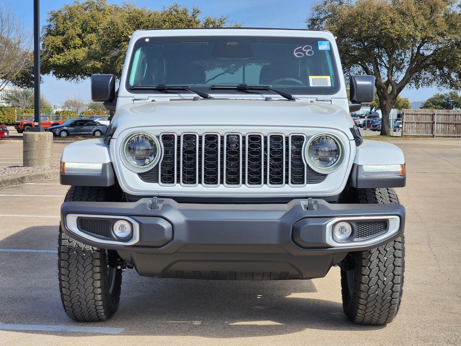 New 2026 Bright White Jeep 4-DOOR SAHARA image 7
