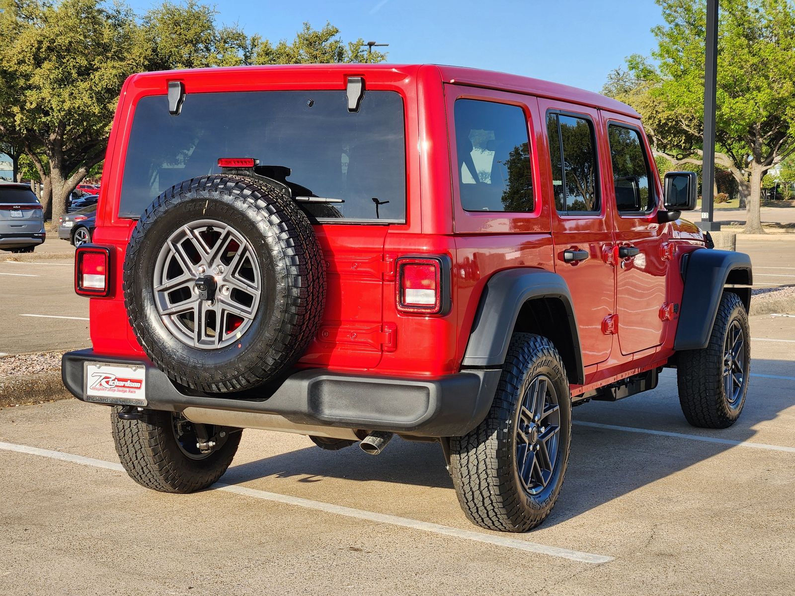 New 2026 Firecracker Red Jeep 4-DOOR SPORT S image 6