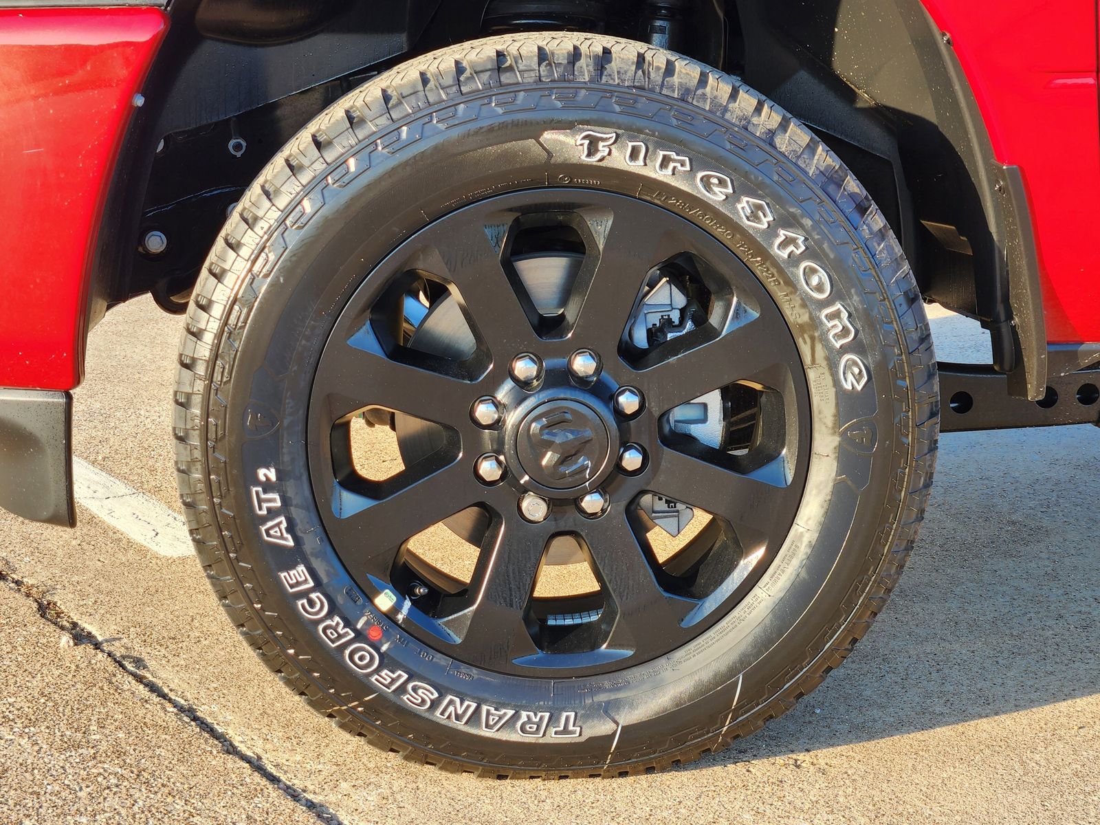 New 2026 Molten Red Pearlcoat Ram LONE STAR CREW CAB 4X4 6