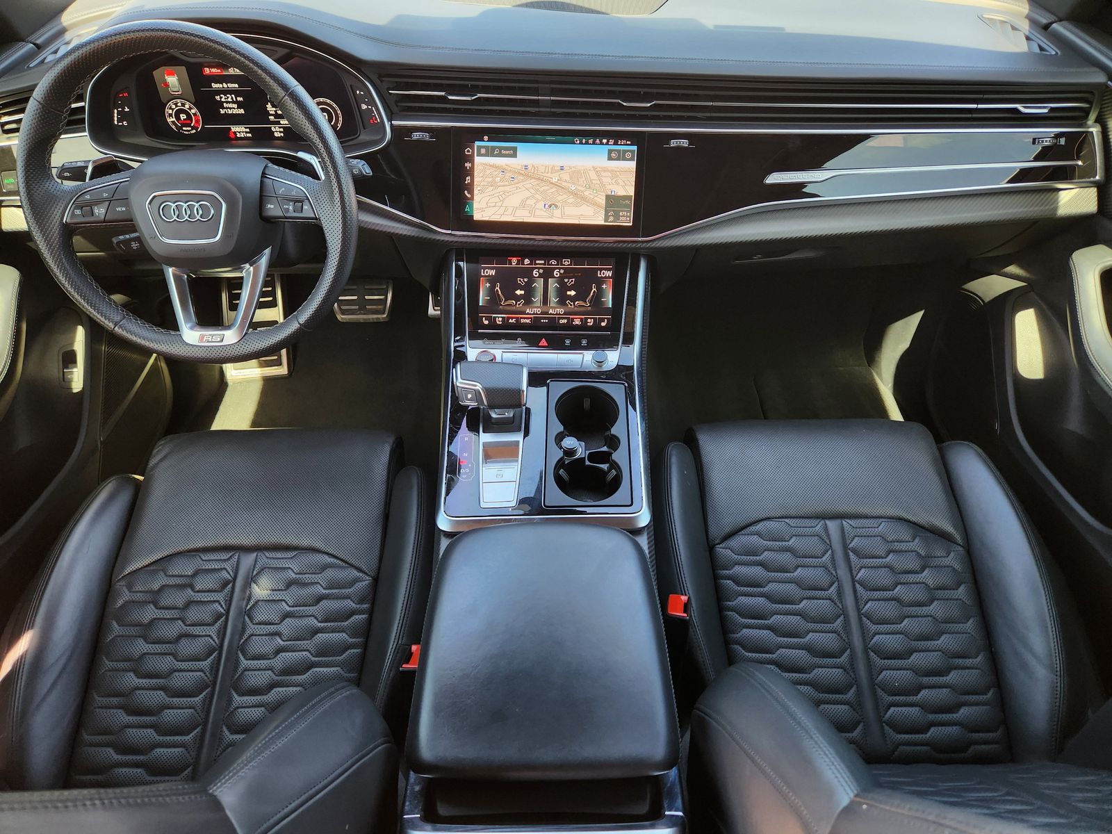 Used 2023 Glacier White Audi 4.0T image 36