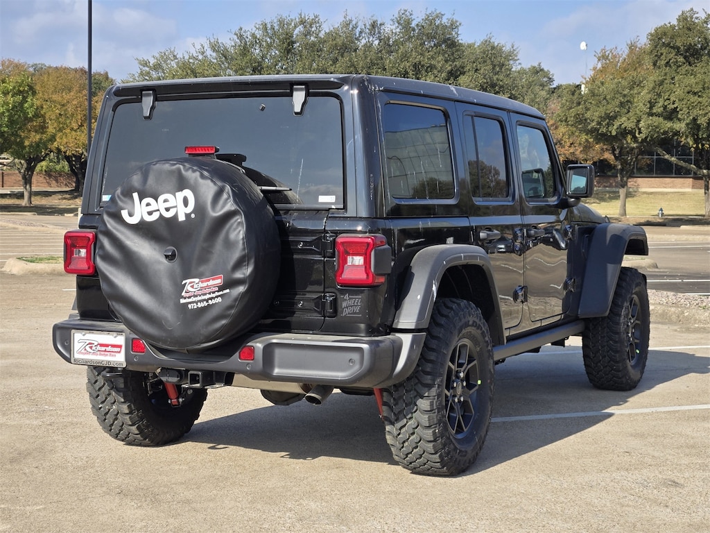 New 2026 Jeep Wrangler 4-DOOR WILLYS Sport Utility