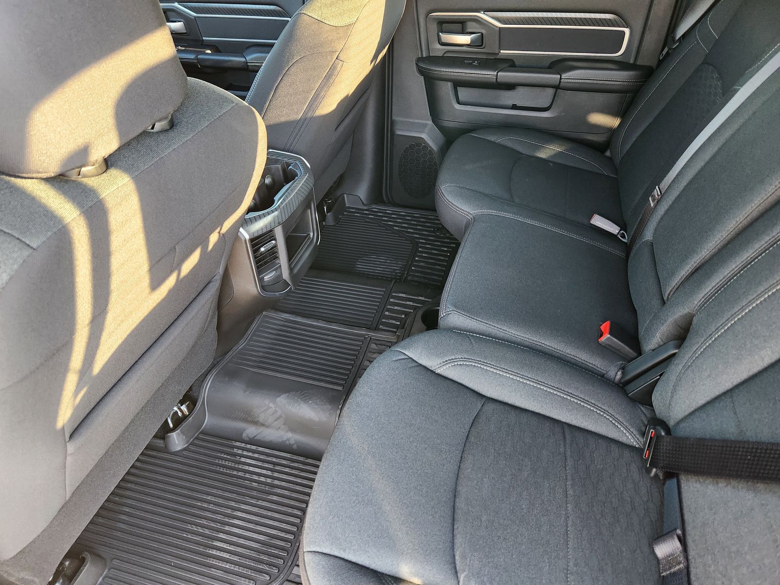 New 2025 Bright White Ram BIG HORN CREW CAB 4X4 6