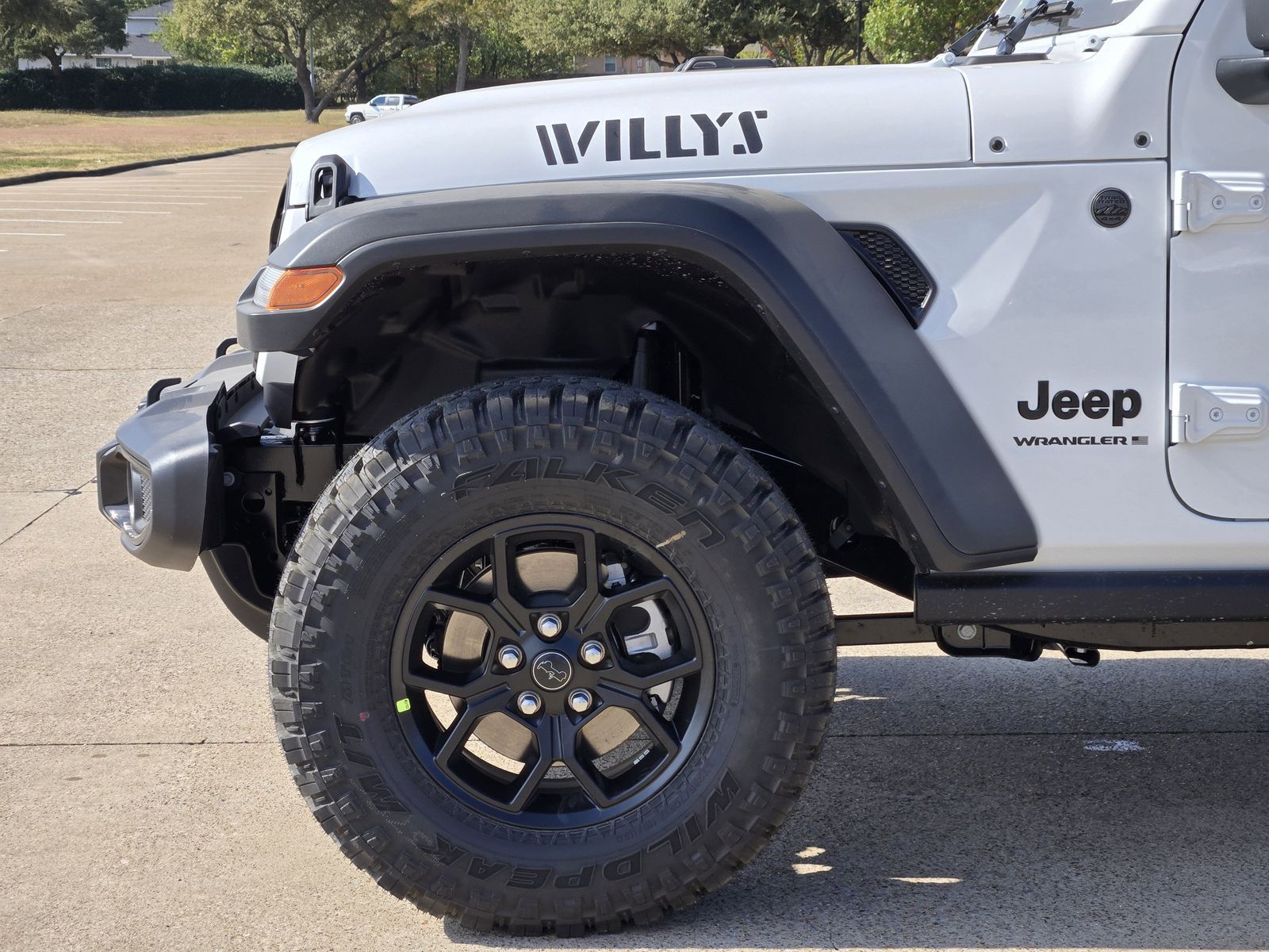New 2026 Bright White Jeep 4-DOOR WILLYS image 9