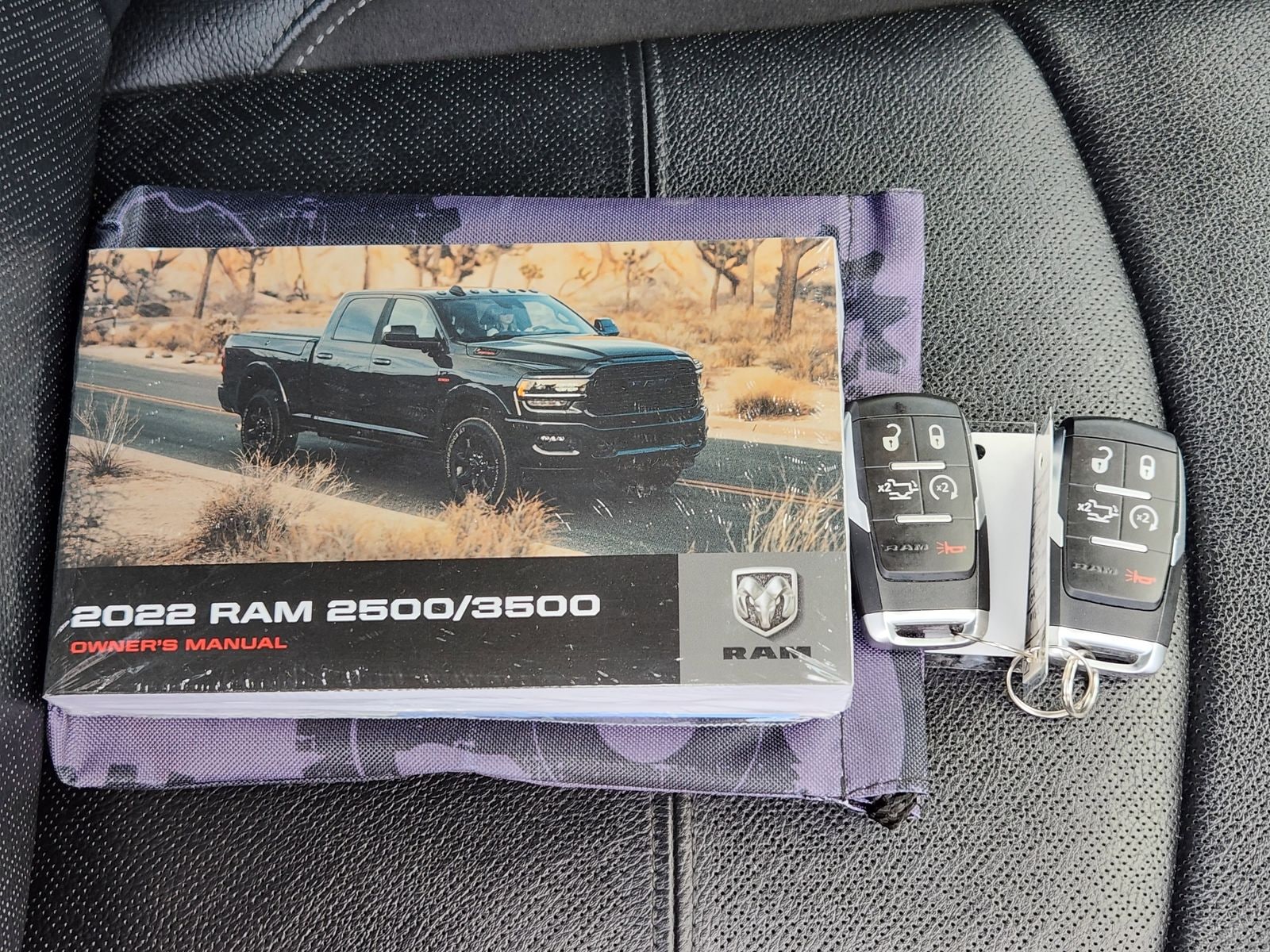 Used 2022 Granite Crystal Ram Laramie image 46