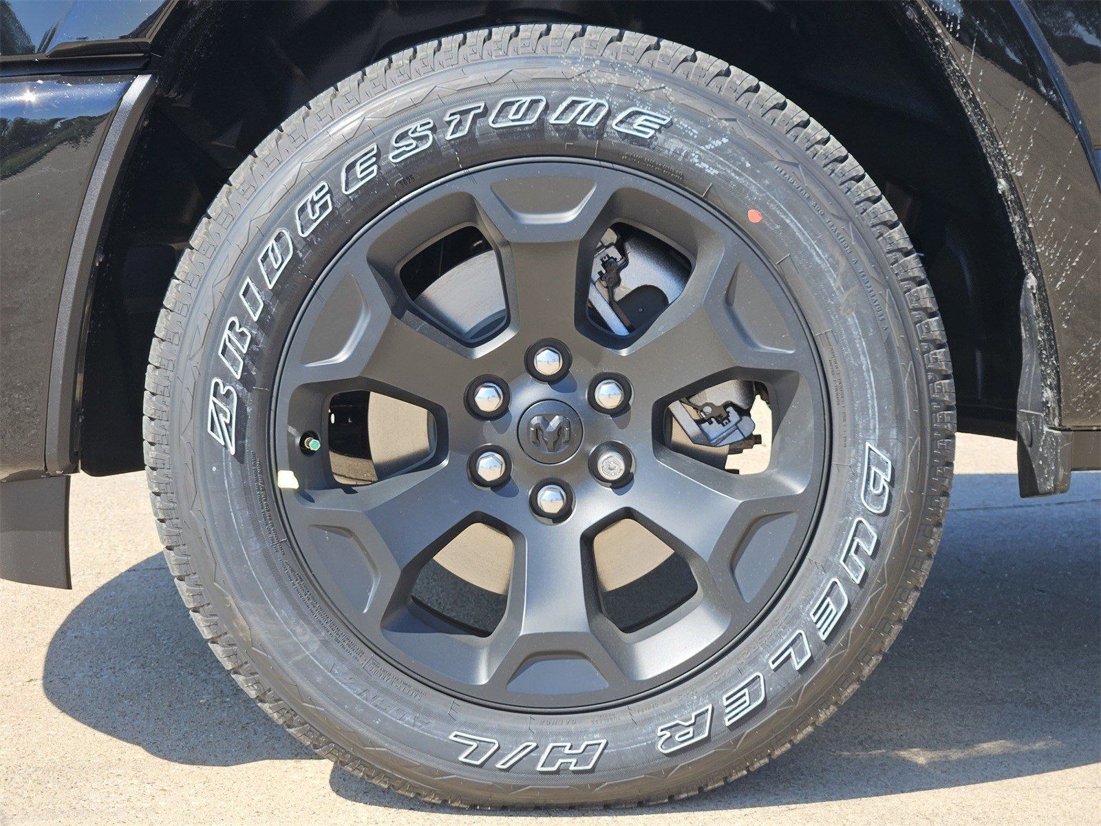 New 2026 Diamond Black Crystal Pearlcoat Ram LONE STAR CREW CAB 4X4 5