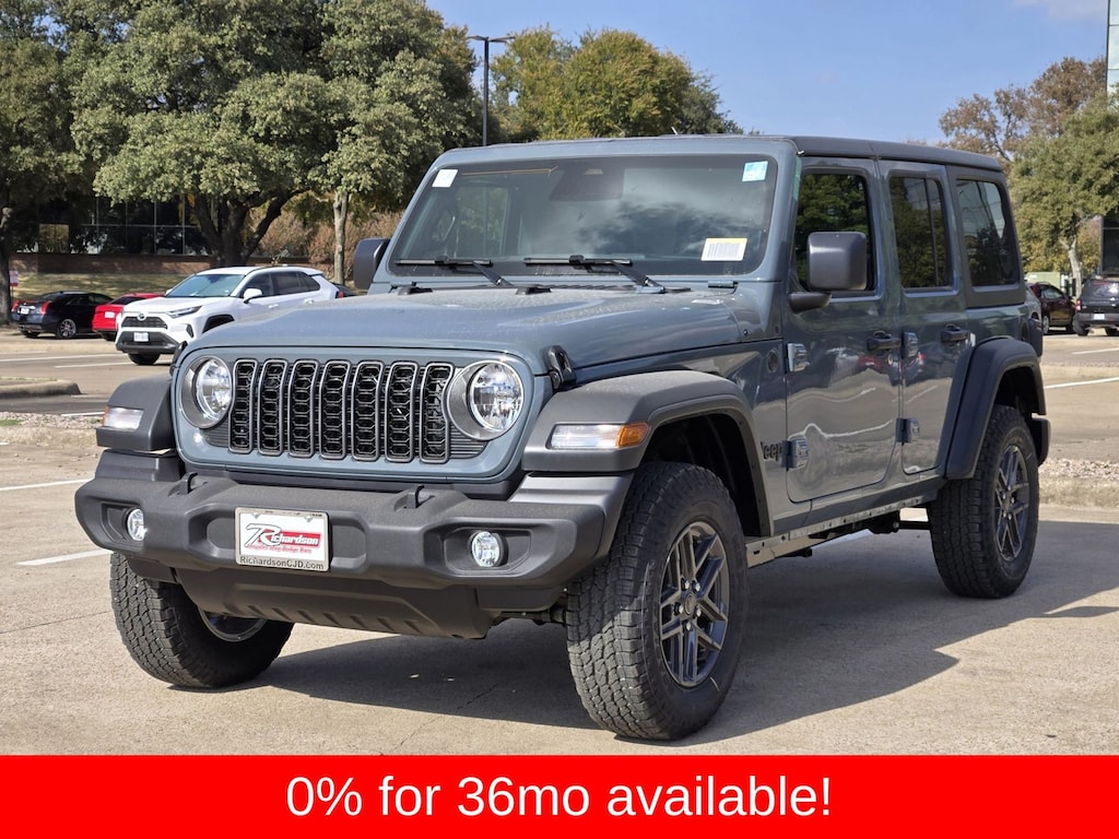 New 2026 Jeep Wrangler 4-DOOR SPORT S Sport Utility