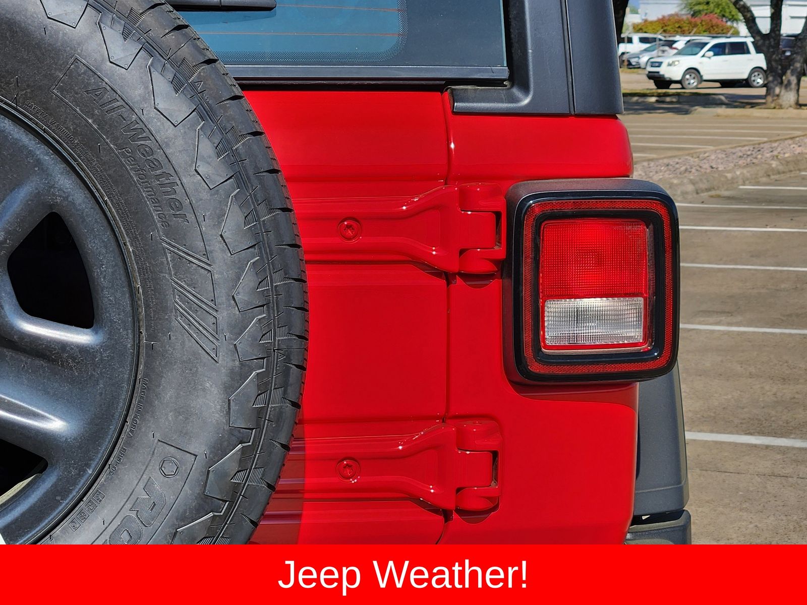 New 2026 Firecracker Red Jeep 4-DOOR SPORT image 16