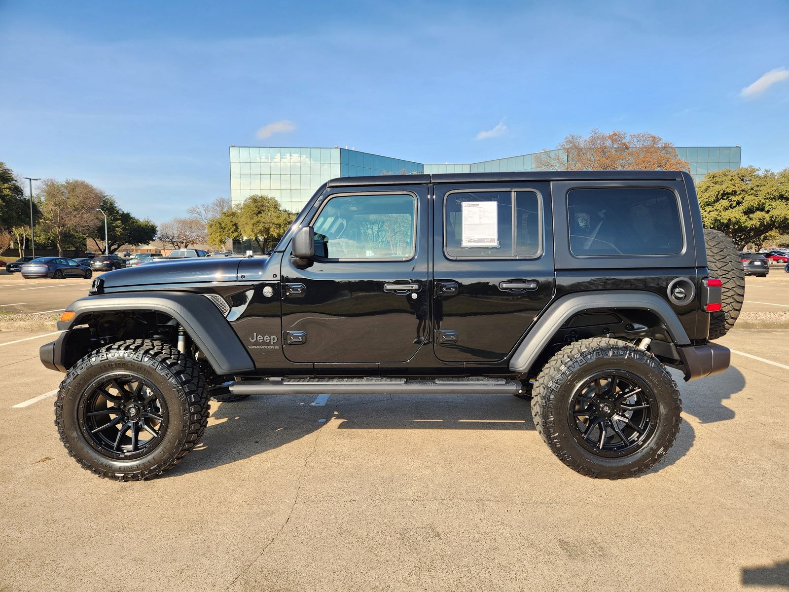 New 2026 Black Jeep 4-DOOR SPORT S image 3