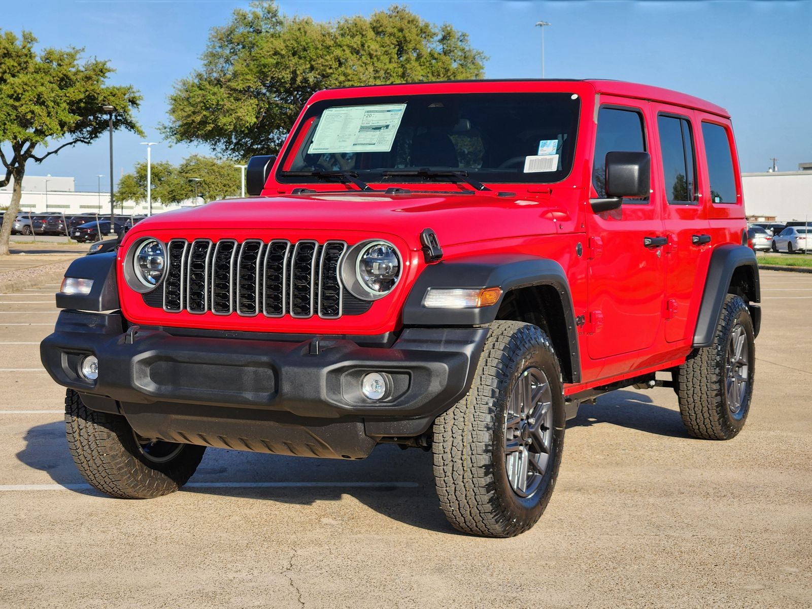 New 2026 Firecracker Red Jeep 4-DOOR SPORT S image 2