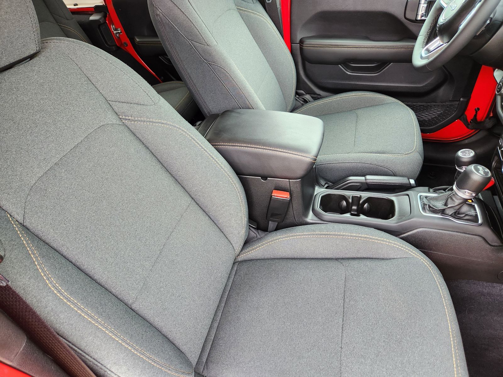 Certified Used 2025 Firecracker Red Jeep Sahara image 23