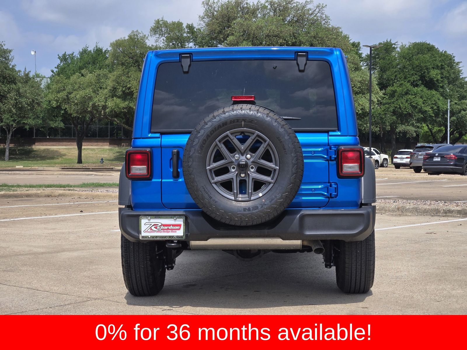 New 2026 Hydro Blue Pearlcoat Jeep 4-DOOR SPORT S image 5